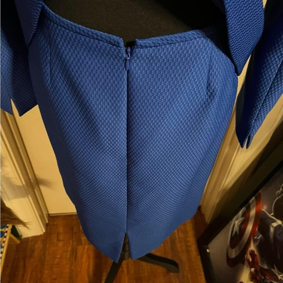Tahari Royal Blue Women's Blazer and Skirt Set - Picture 6 of 8